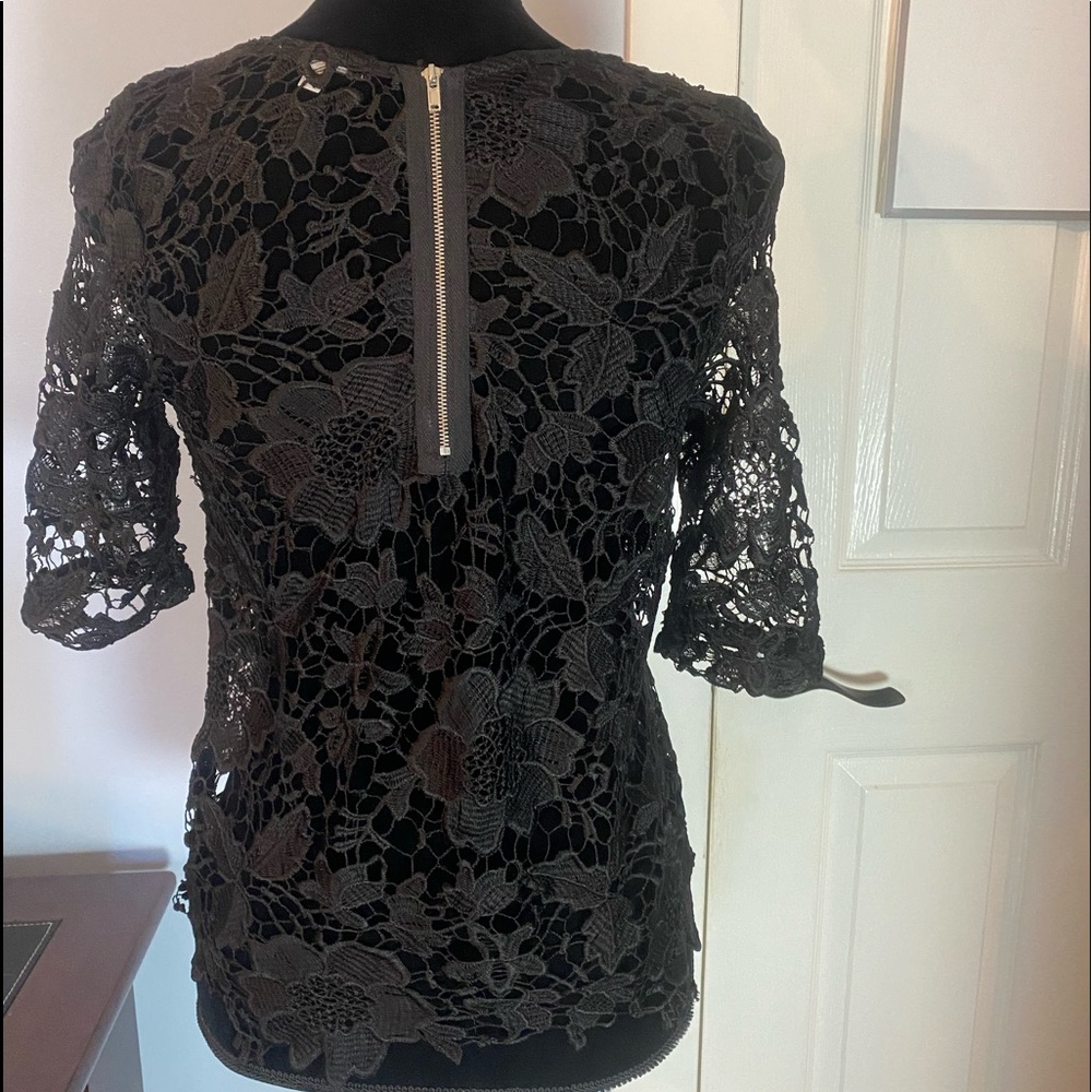 Charlotte Russe Lace Top - Picture 2 of 3